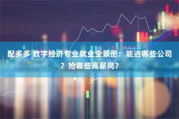 配多多 数字经济专业就业全景图：能进哪些公司？抢哪些高薪岗？