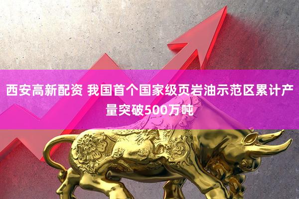 西安高新配资 我国首个国家级页岩油示范区累计产量突破500万吨